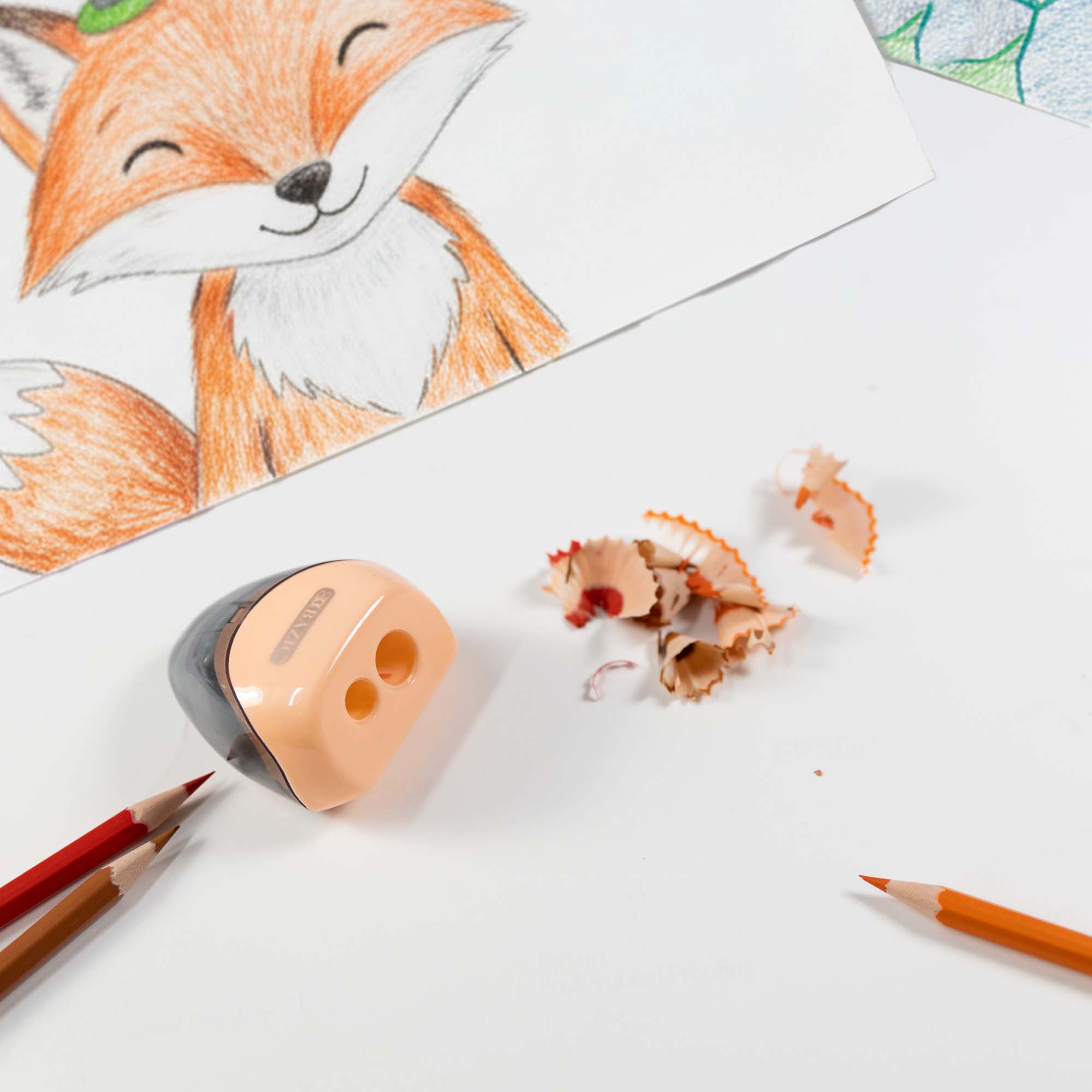 Kara Dual Hole Sharpener w/ Triangle Receptacle