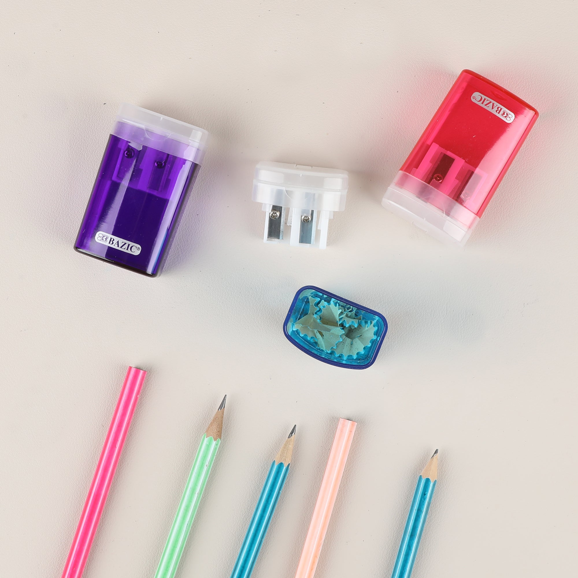 Victor Dual Hole Sharpener w/ Lid & Receptacle (BULK)