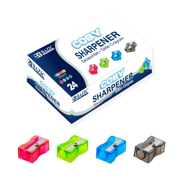 BAZIC Coby Square Pencil Sharpener (24/Box) – BAZIC Store