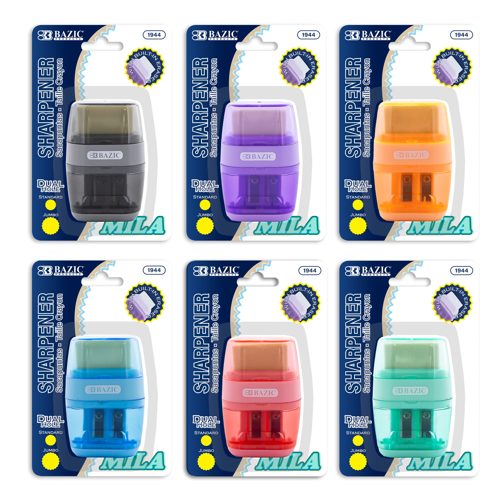 Mila Dual Hole Sharpener 