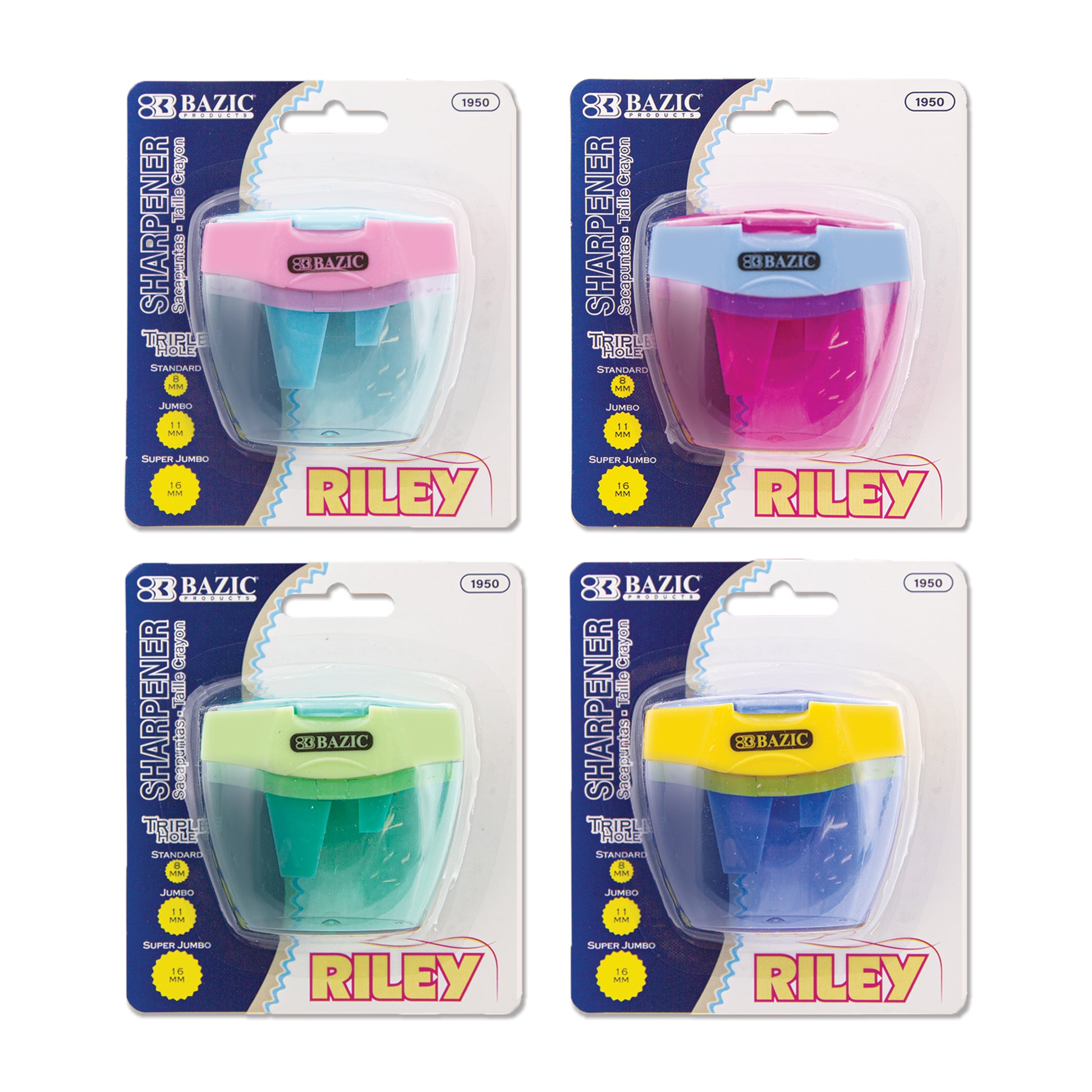 Riley Triple Hole Sharpener 
