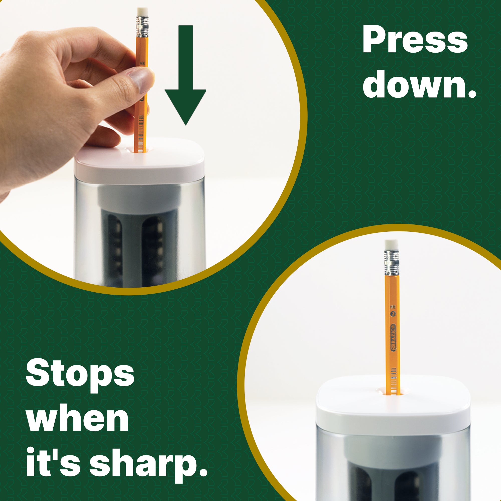 Electric Pencil Sharpener, Standard and Jumbo, 1 Count