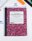 C/R 100 Ct. Premium Morandi Color Marble Composition Book