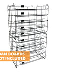 20" X 30" 10-Slots Foam Board Display Rack