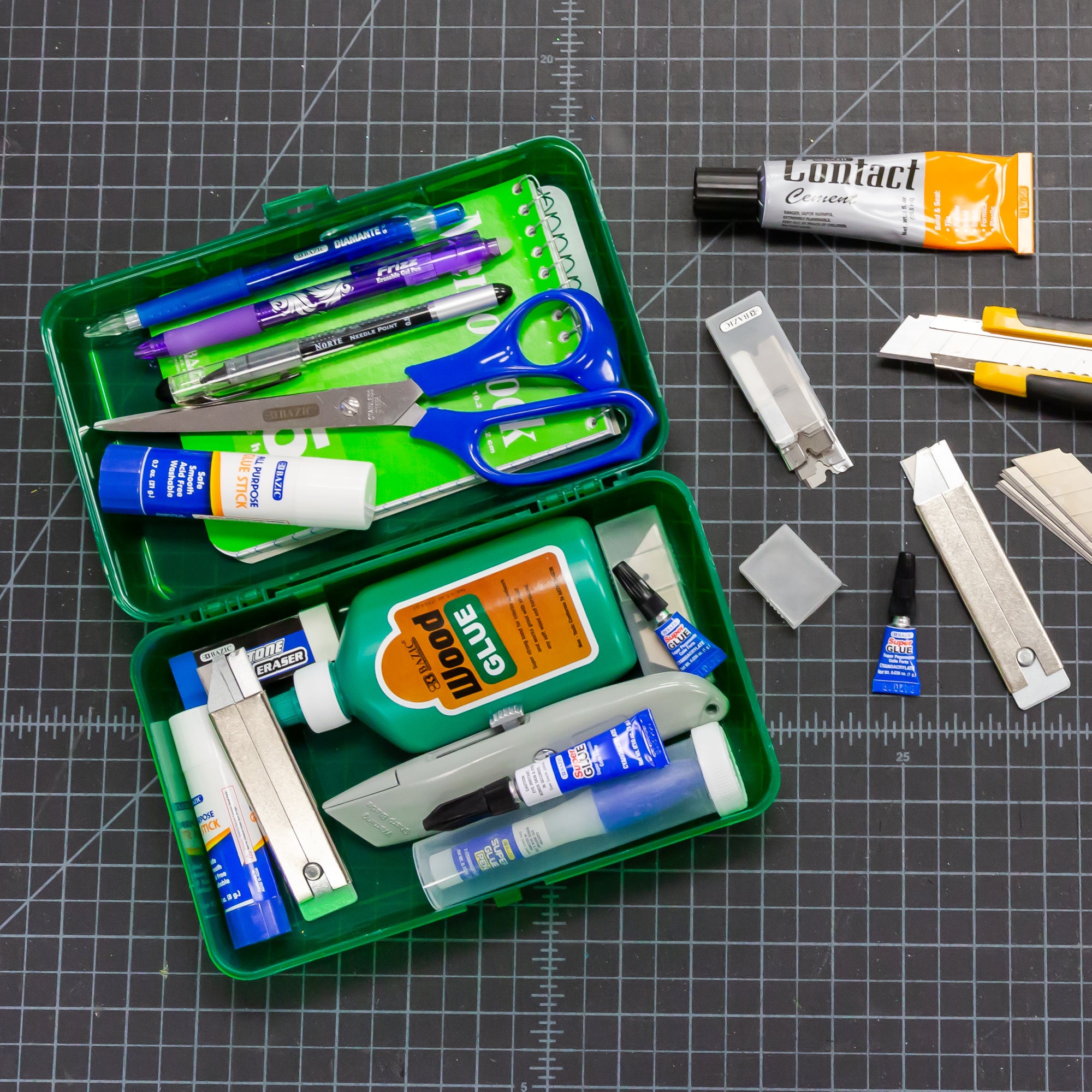 Super Glue, 3g Tubes, Permanent Adhesive, 6-Count