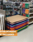 22" X 28" 10-Slots Poster Board Display Rack
