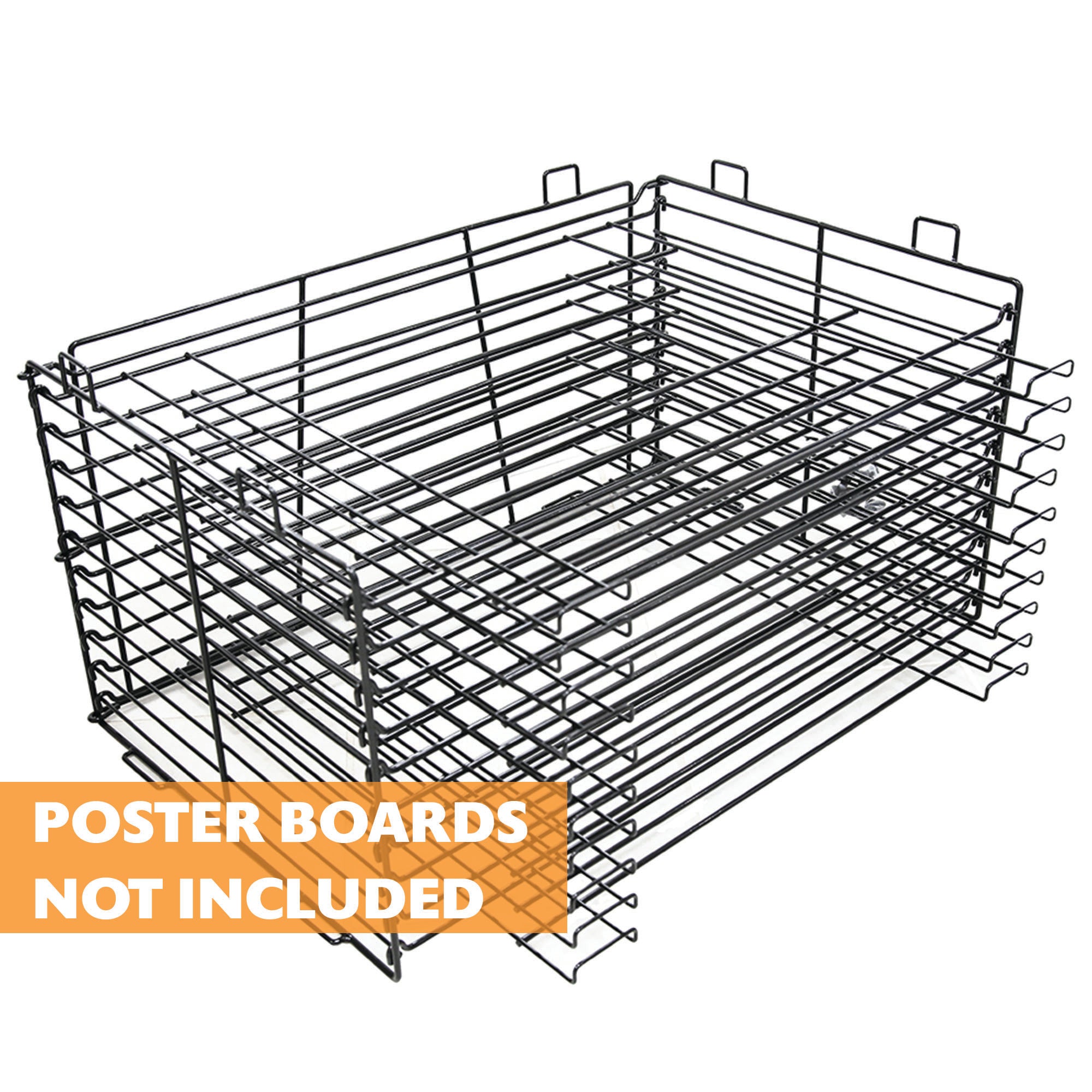 22&quot; X 28&quot; 10-Slots Poster Board Display Rack