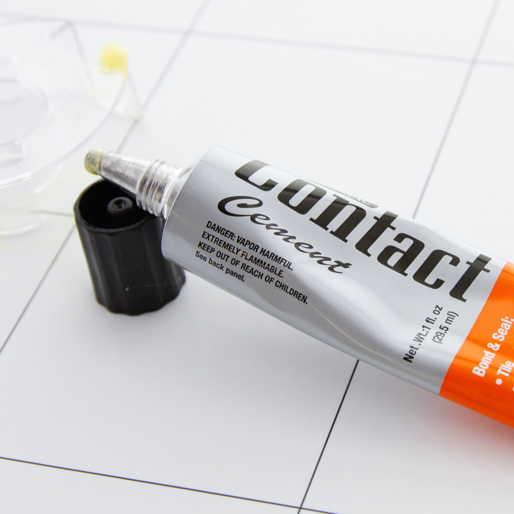 Contact Cement Adhesive, 1 fl oz