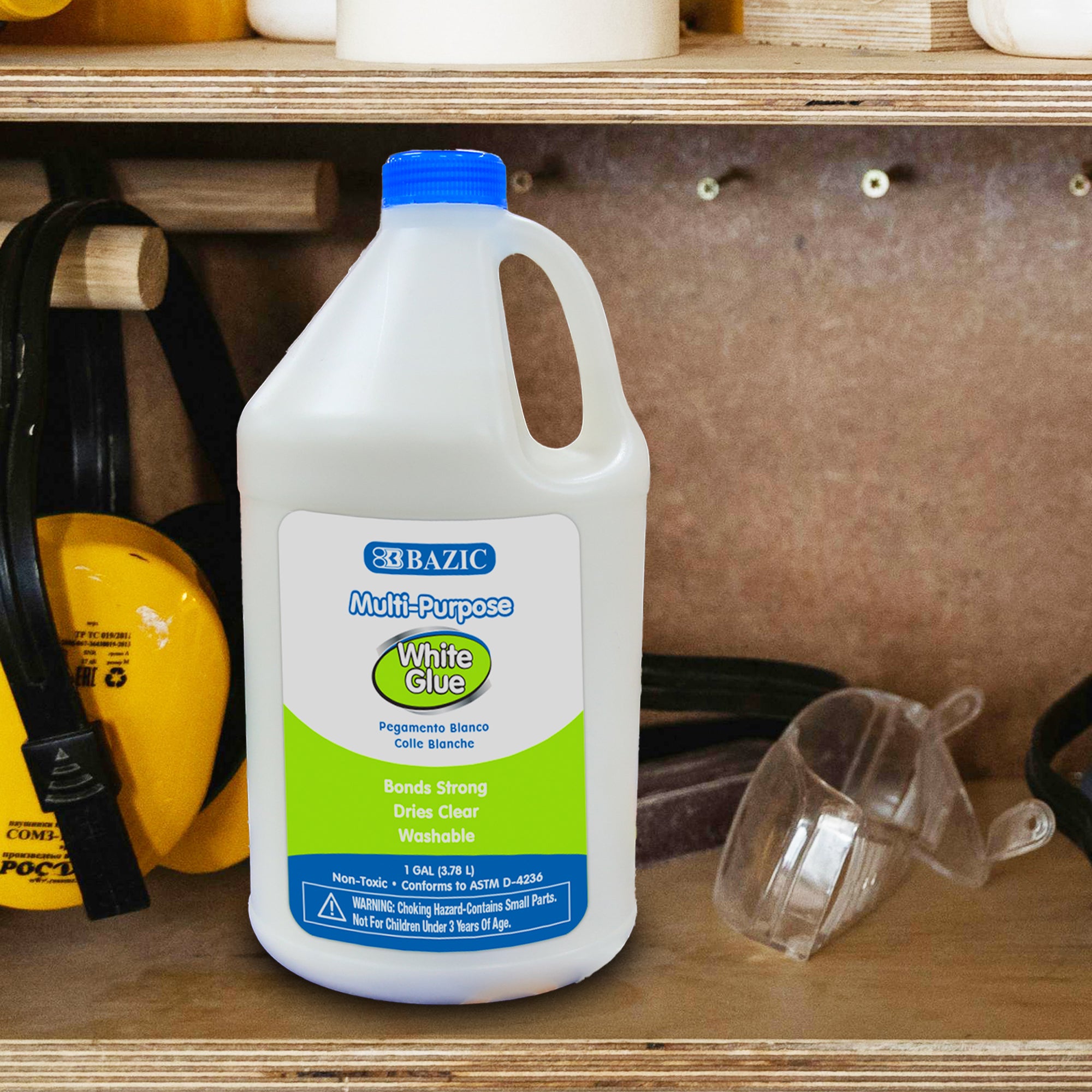 White Glue, 1 Gallon, for School Crafts Slime