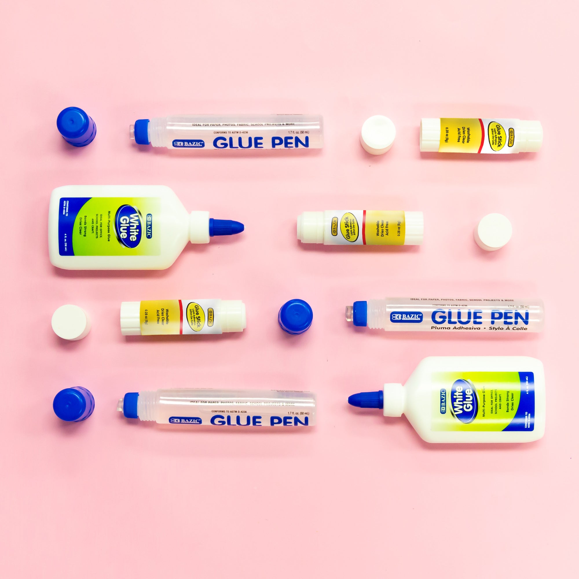 Washable Glue Sticks, 0.28 oz, 4 Count