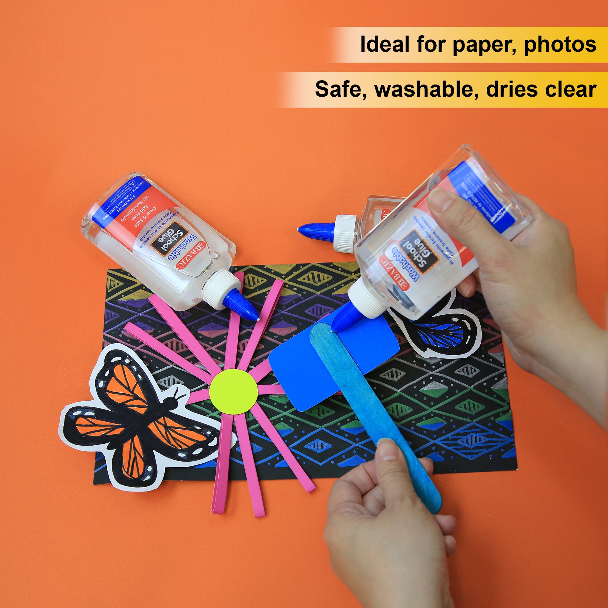 Washable Clear School Glue, 5 fl oz