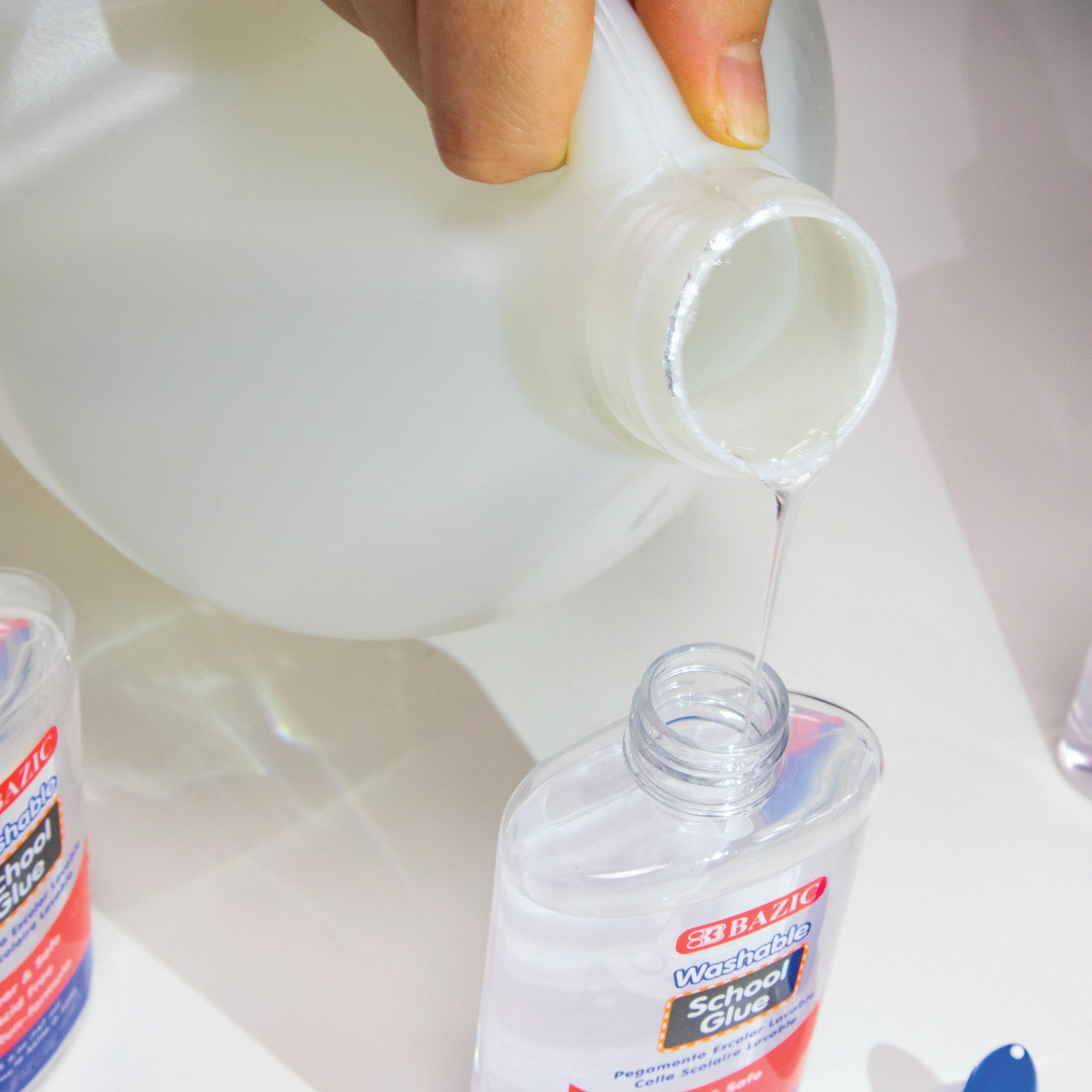 Washable Clear School Glue, 1 Gallon