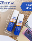 Glue Stick Premium Pack 0.7 oz (21g) (12 Sticks)