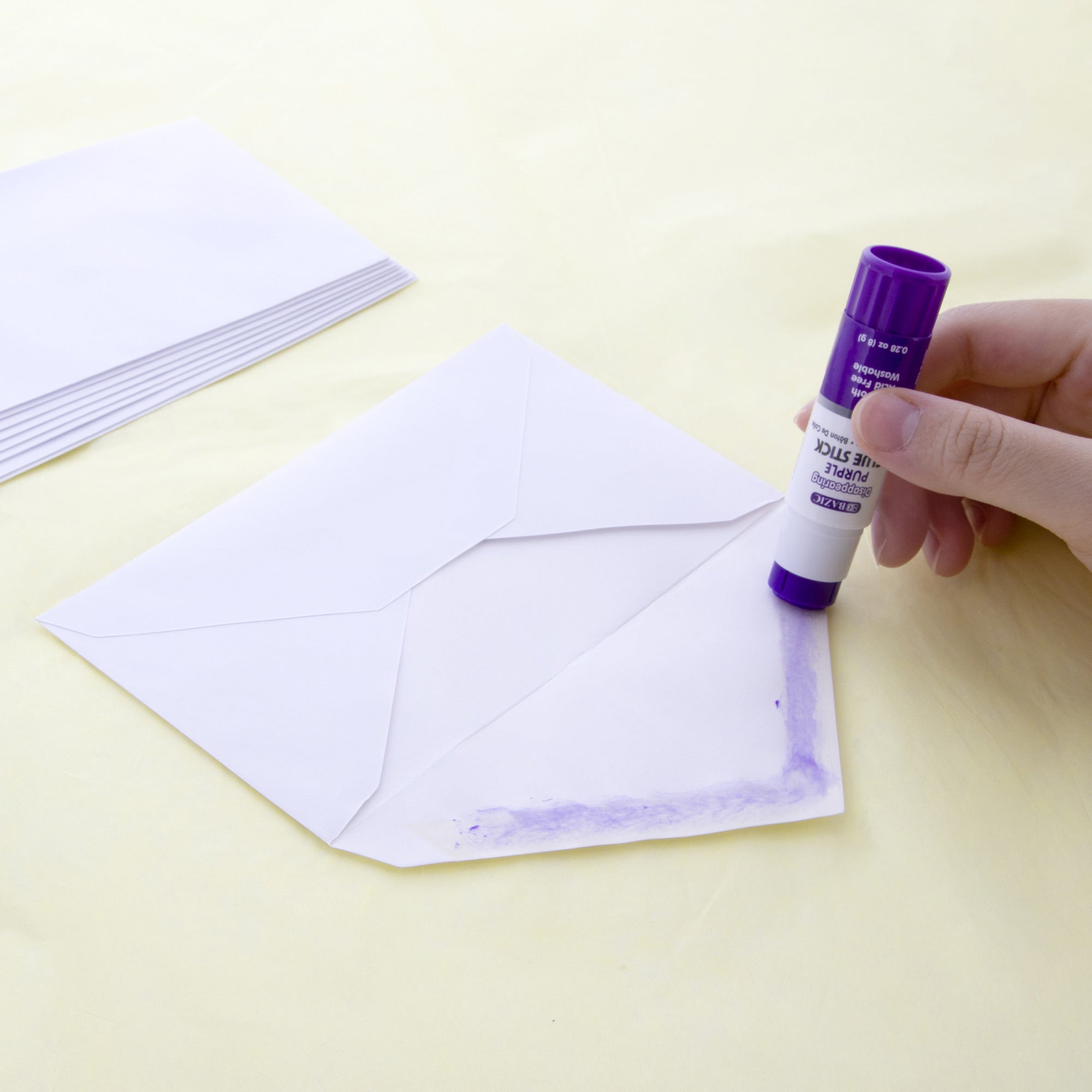 Washable Disappearing Purple Glue Sticks, 0.28 oz