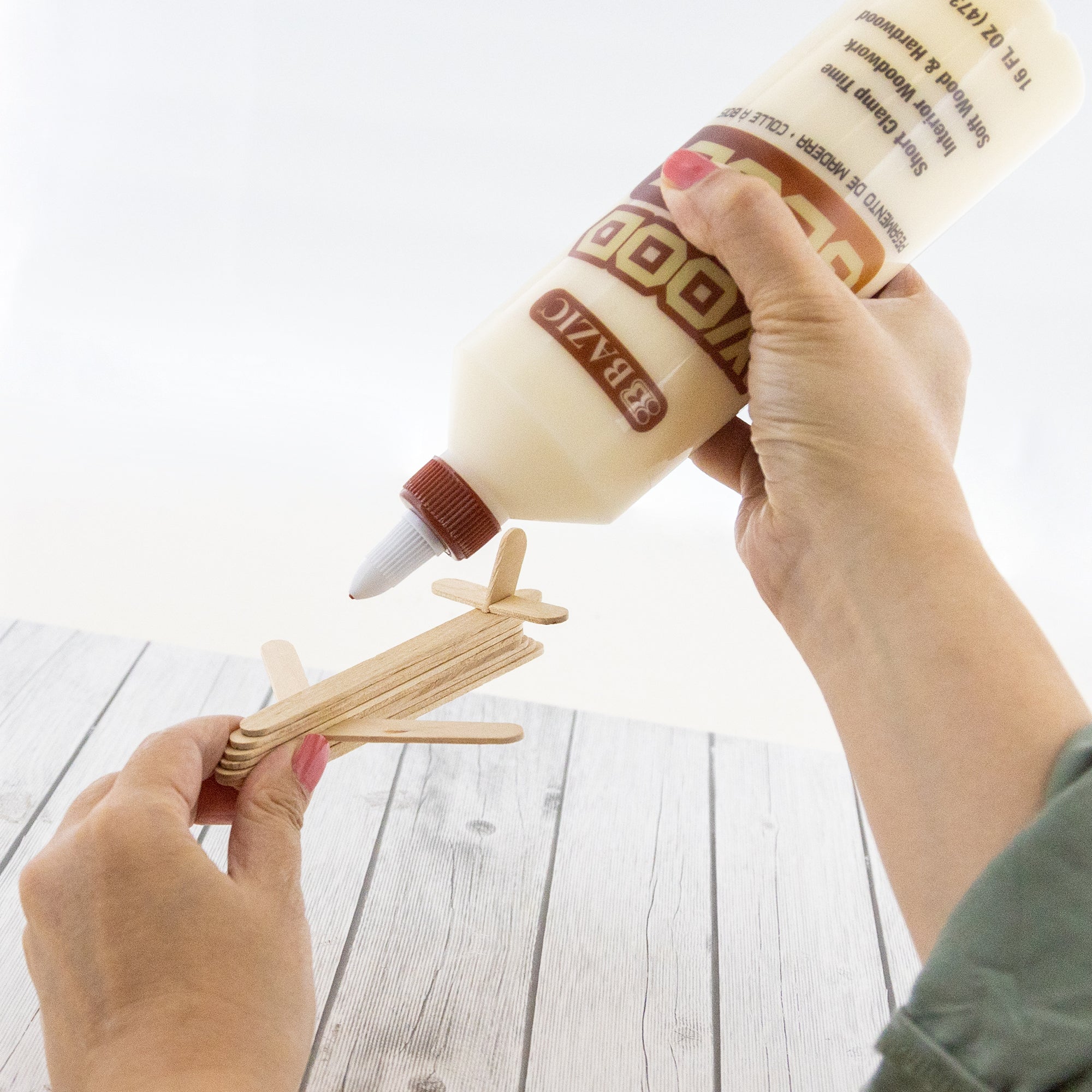 Wood Glue, 16 fl oz, for Woodworking Carpentry Crafts