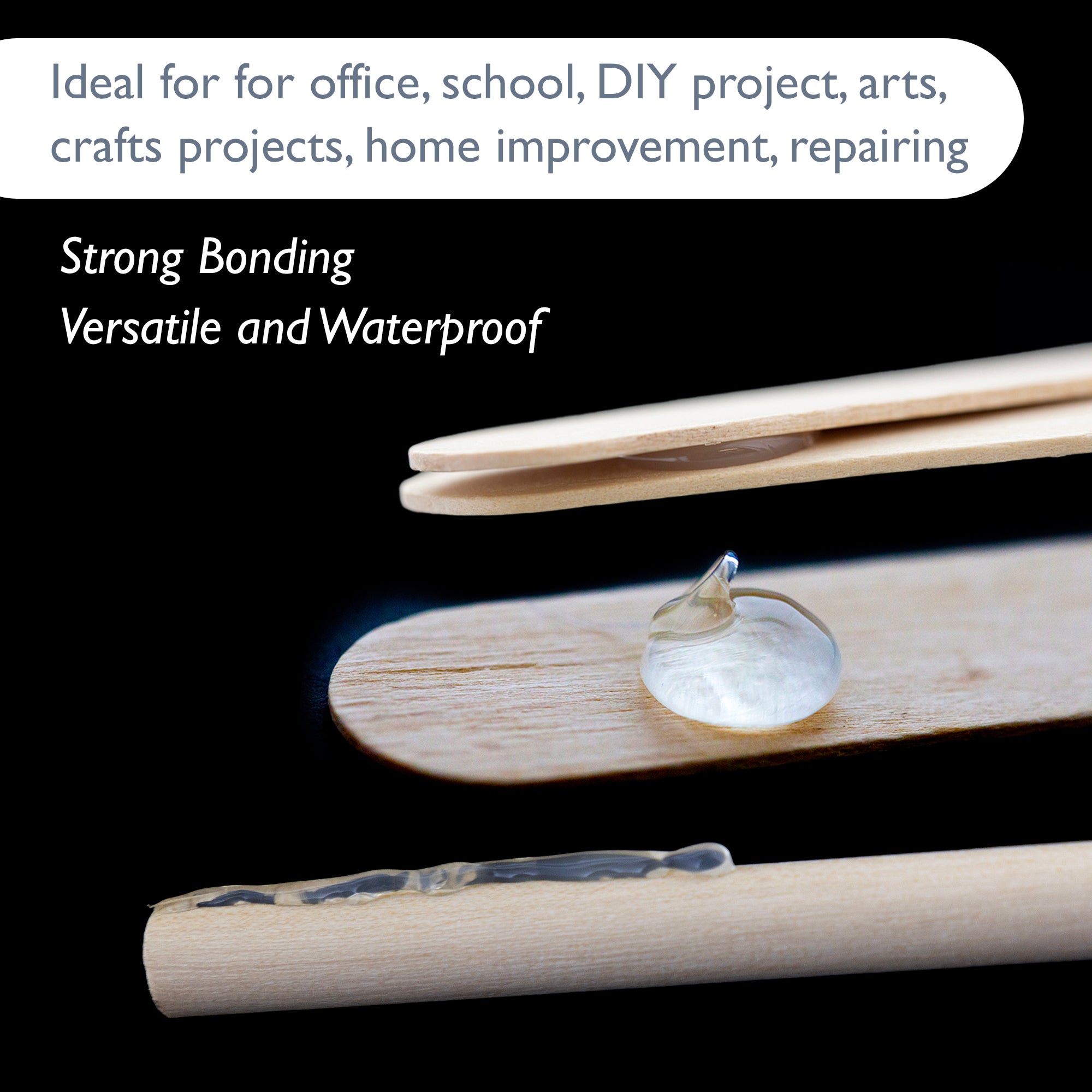 Hot Glue Sticks, Mini 3.9" x 0.27", 100 Count