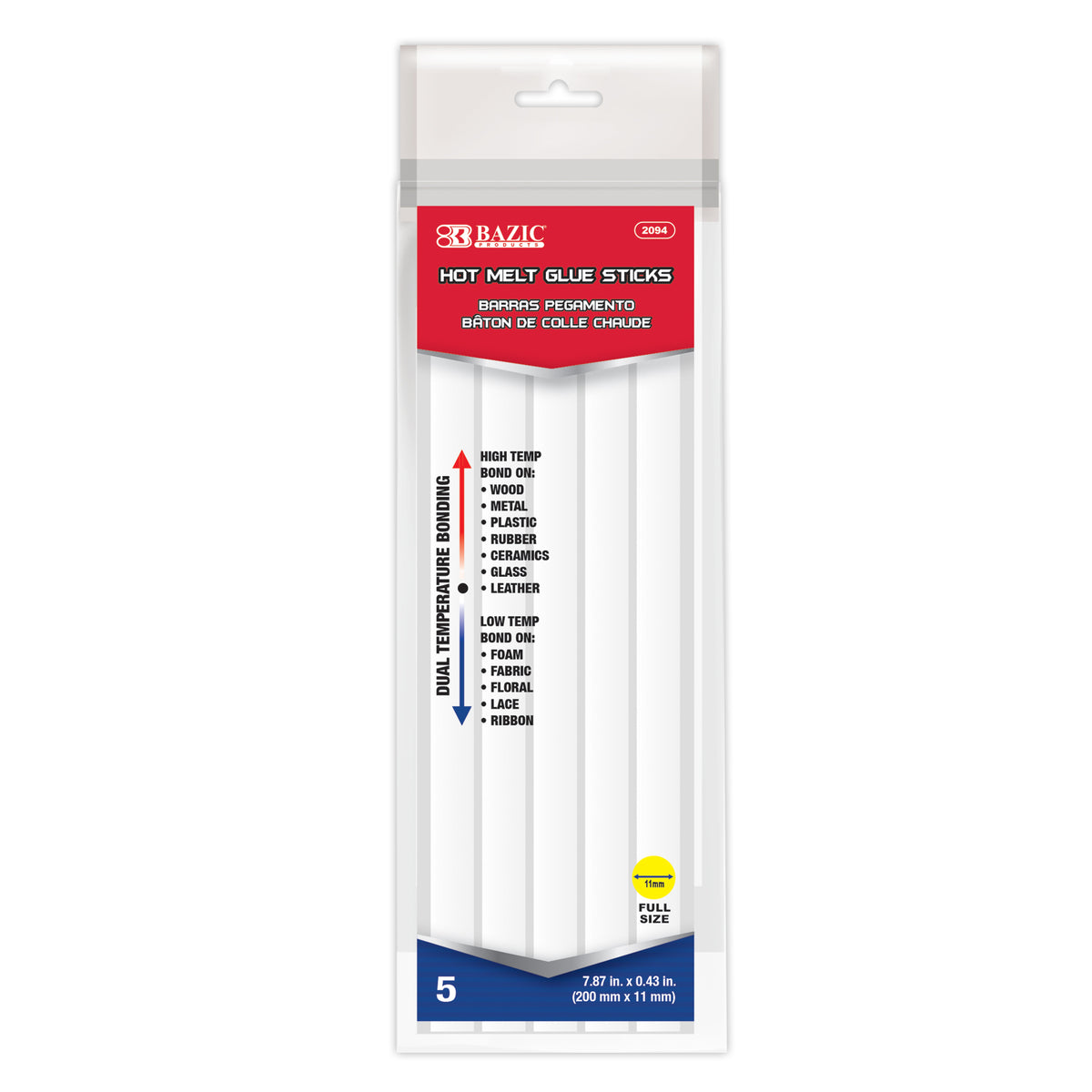 Full Size Hot Melt Glue Sticks 