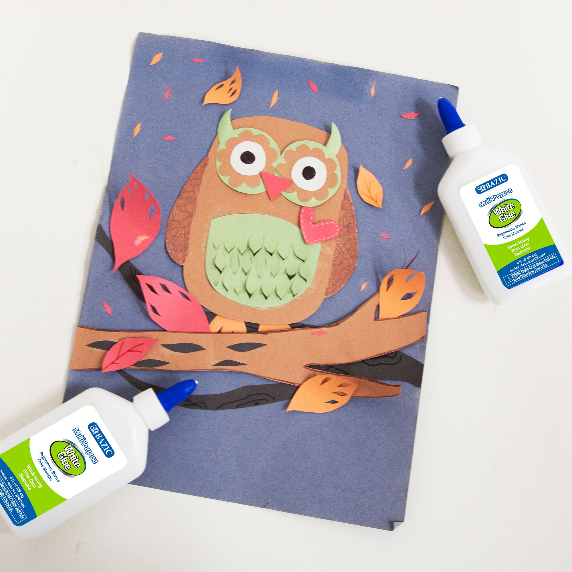 Washable Glue Set, 3 Piece, for School Crafts Projects