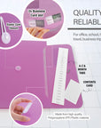 Expanding File A4/Letter Size Poly 13-Pocket Morandi Edition