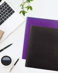Poly 2-Pockets Portfolio - Cubic Embossed