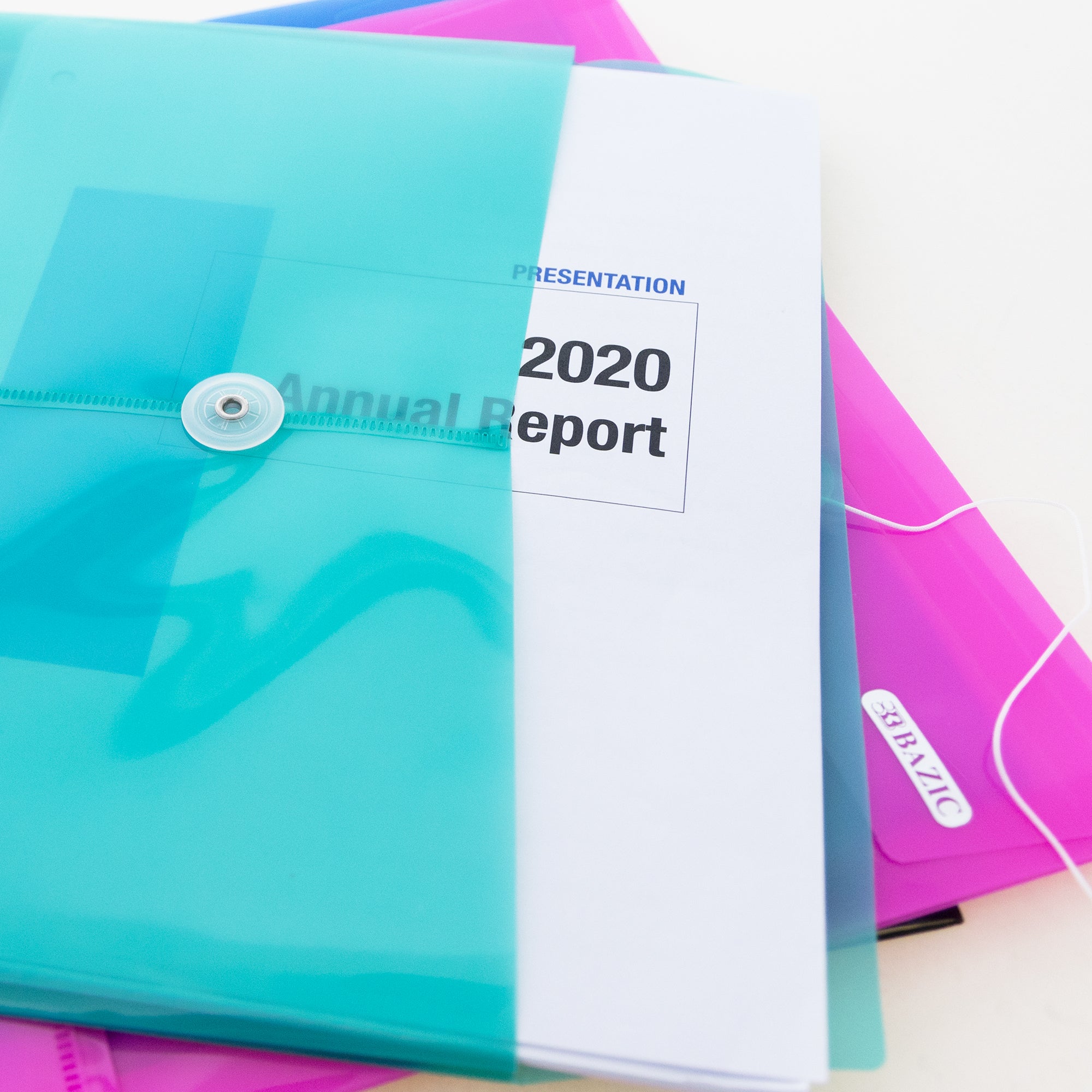 Poly Project Envelopes, String Closure, Letter Size