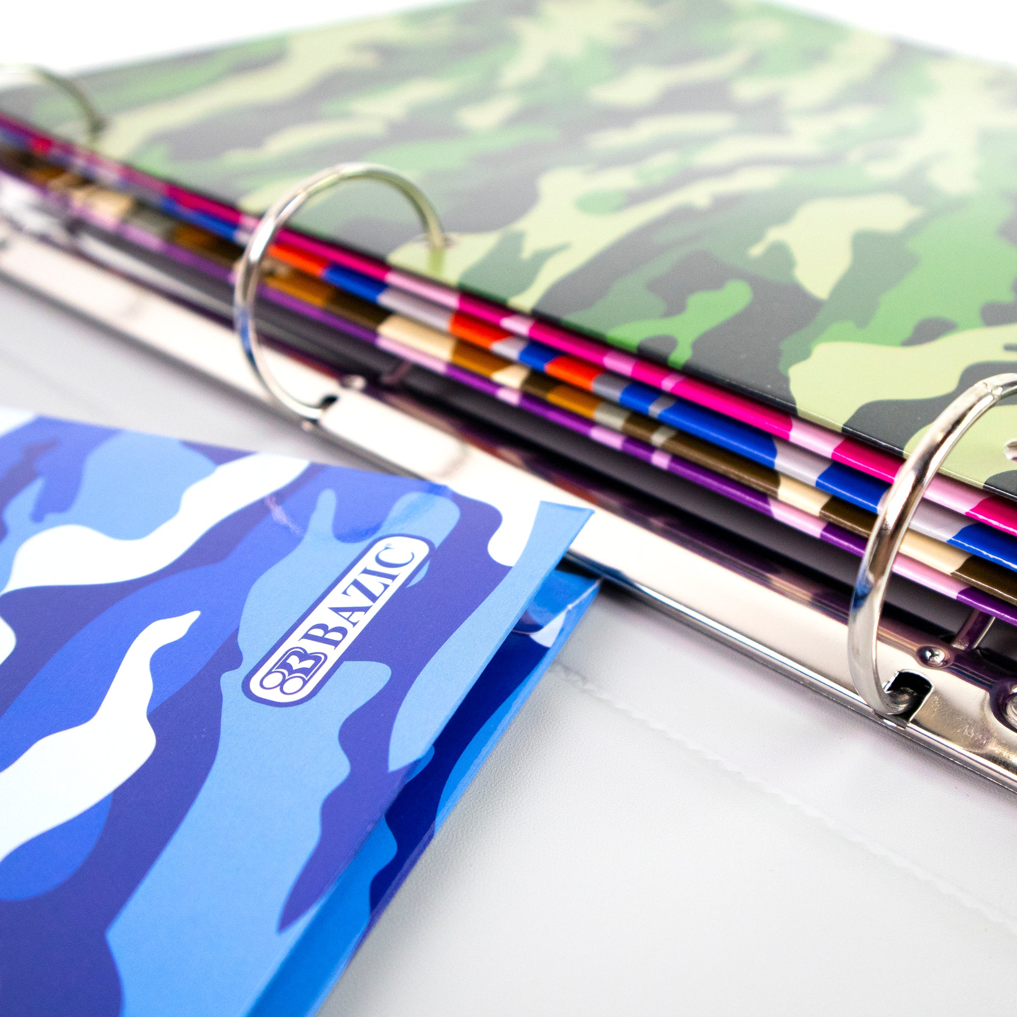 Camouflage Paper 2-Pocket Folder, Standard Letter Folder