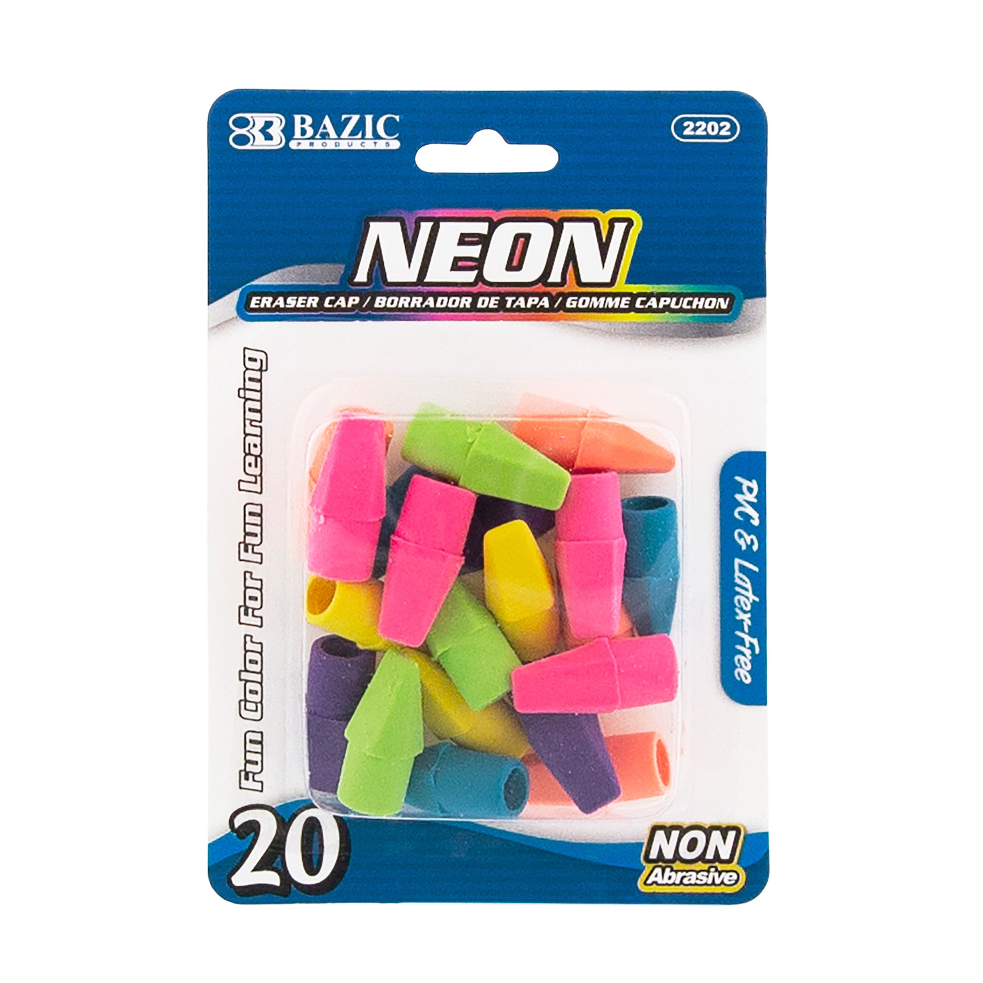 Neon Eraser Cap 