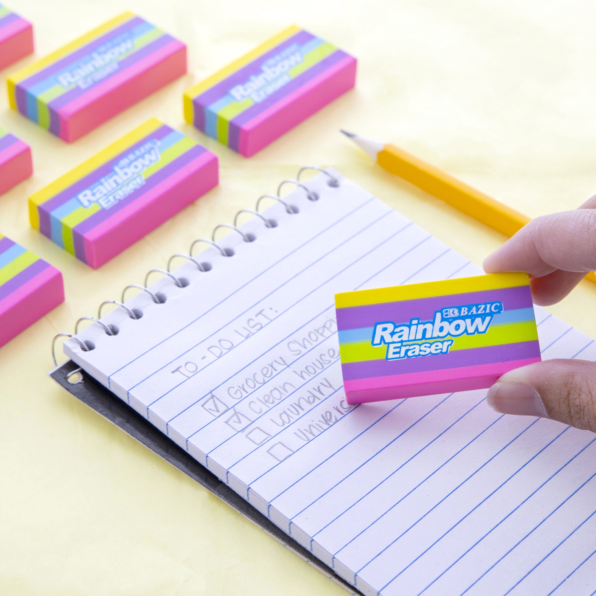Rainbow Eraser, Assorted Colors
