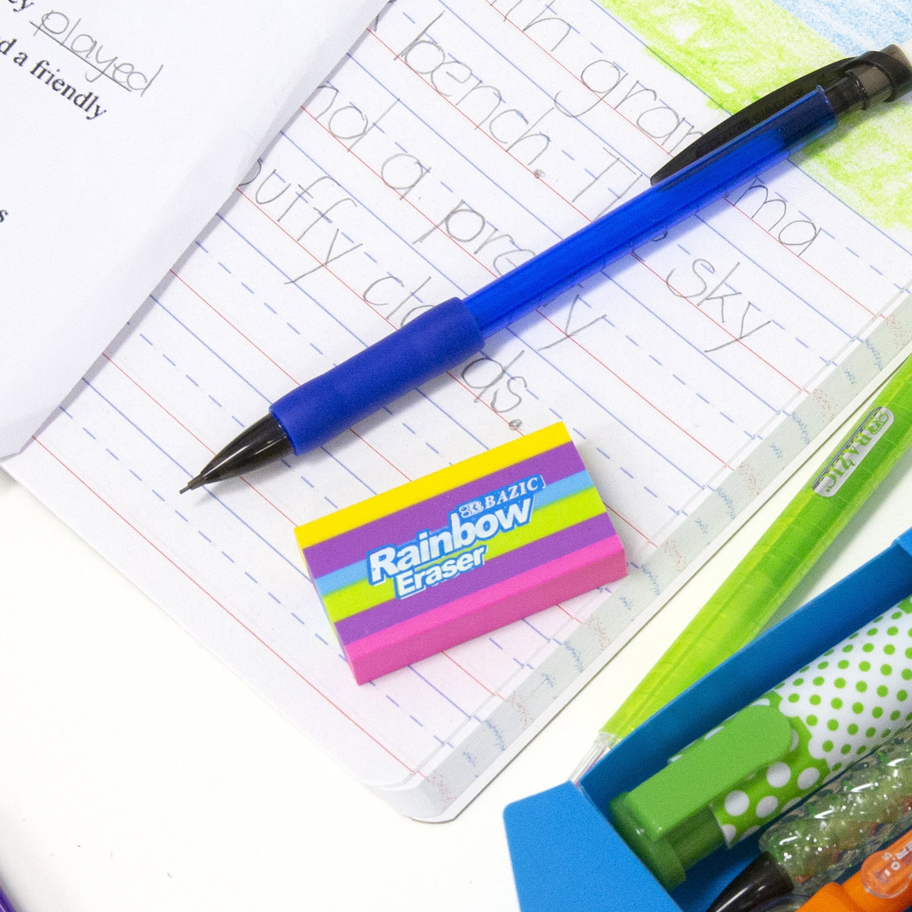 Rainbow Eraser, Assorted Colors