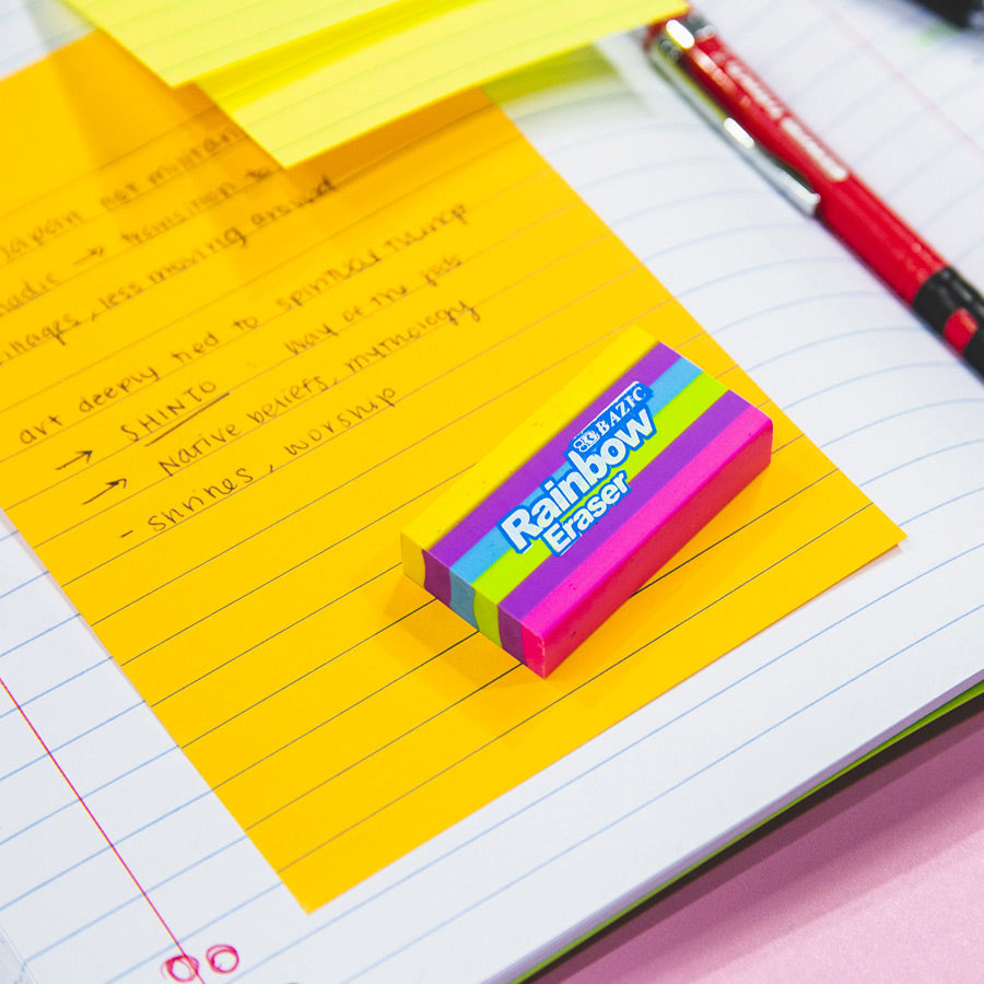 Rainbow Eraser, Assorted Colors