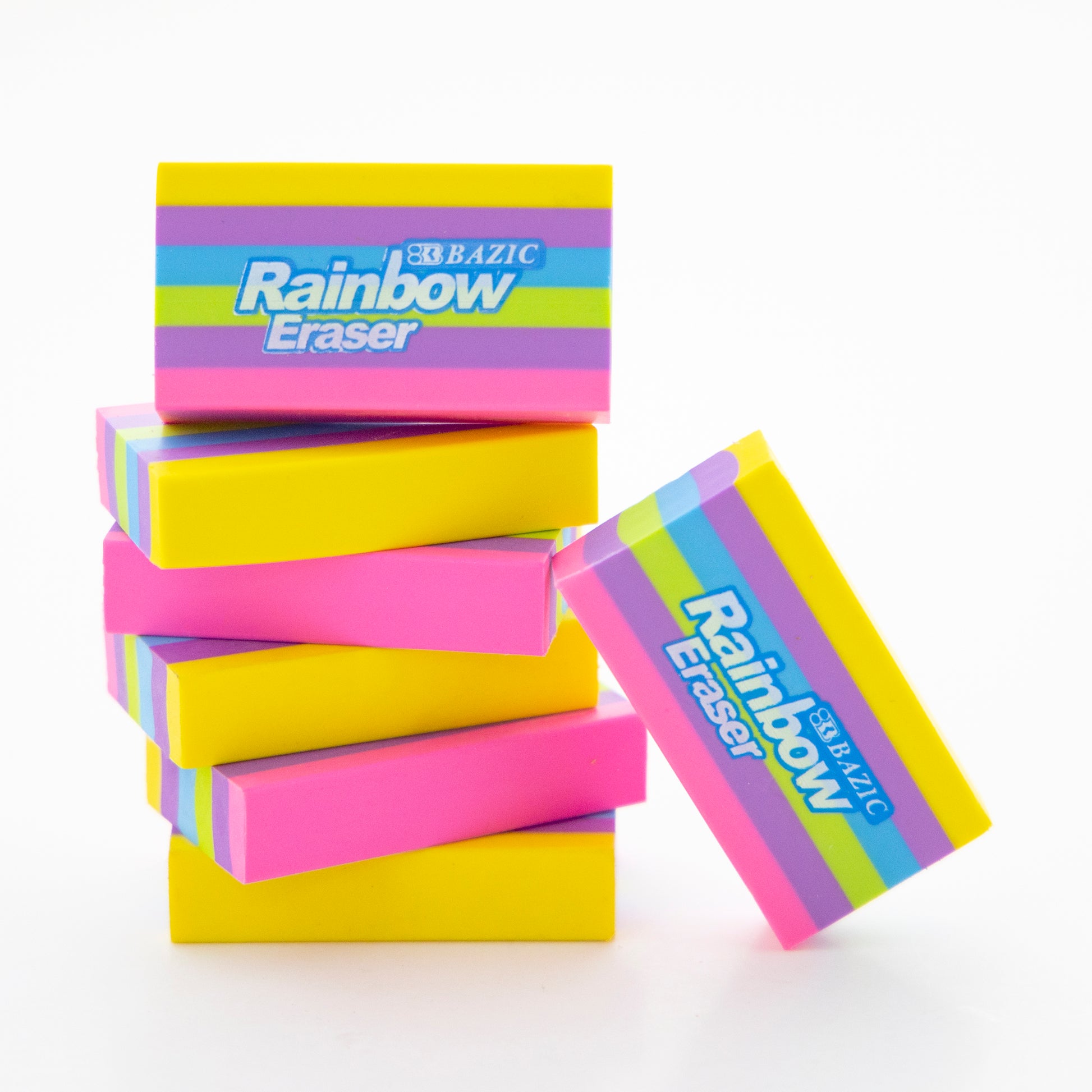 BAZIC Neon Eraser Cap (50/Pack), 24 units per case BAZIC Neon Eraser Cap (50/Pack), 24 units per case
