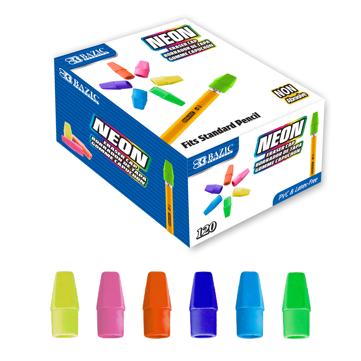 Neon Eraser Cap