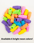 Neon Eraser Cap (12/Pack)