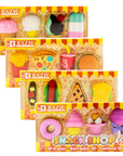 Snack Shop 3D Eraser Sets