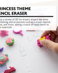 Princess Bash 3D Eraser Sets