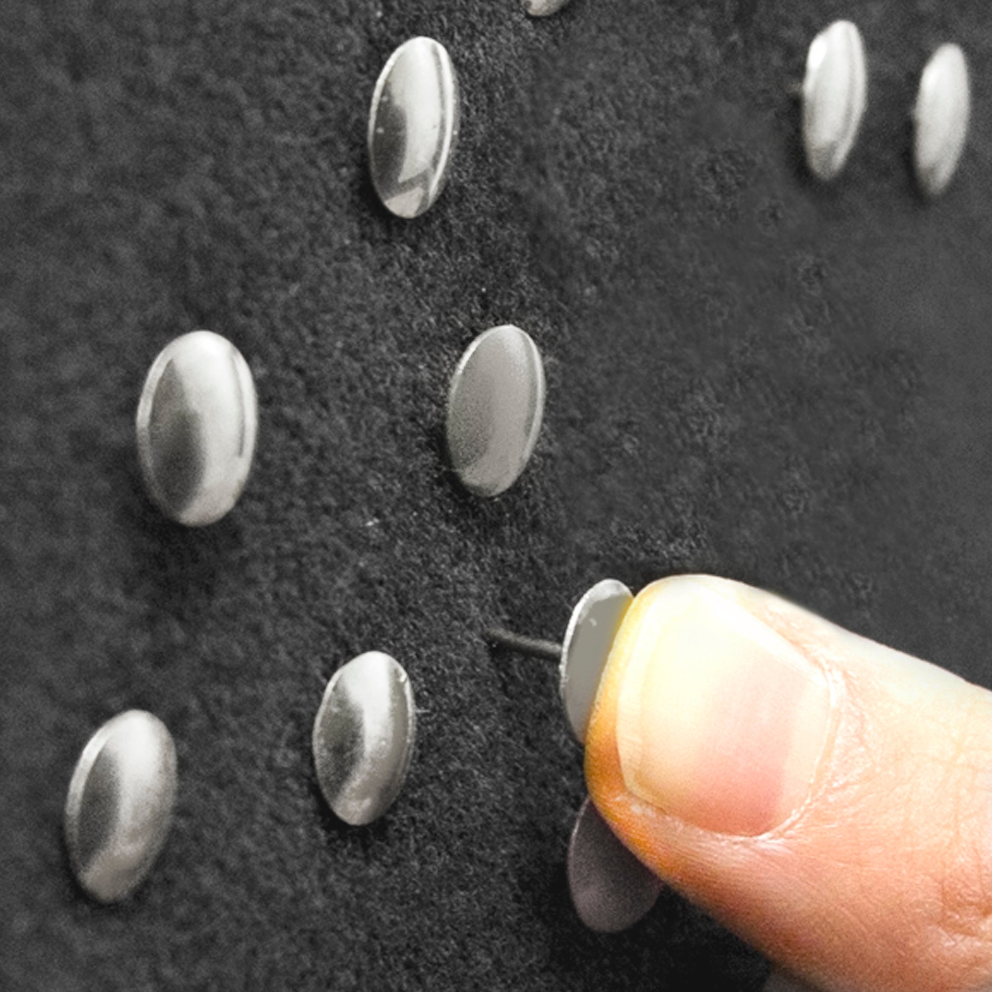 Nickel (Silver) Thumb Tack (200/Pack)