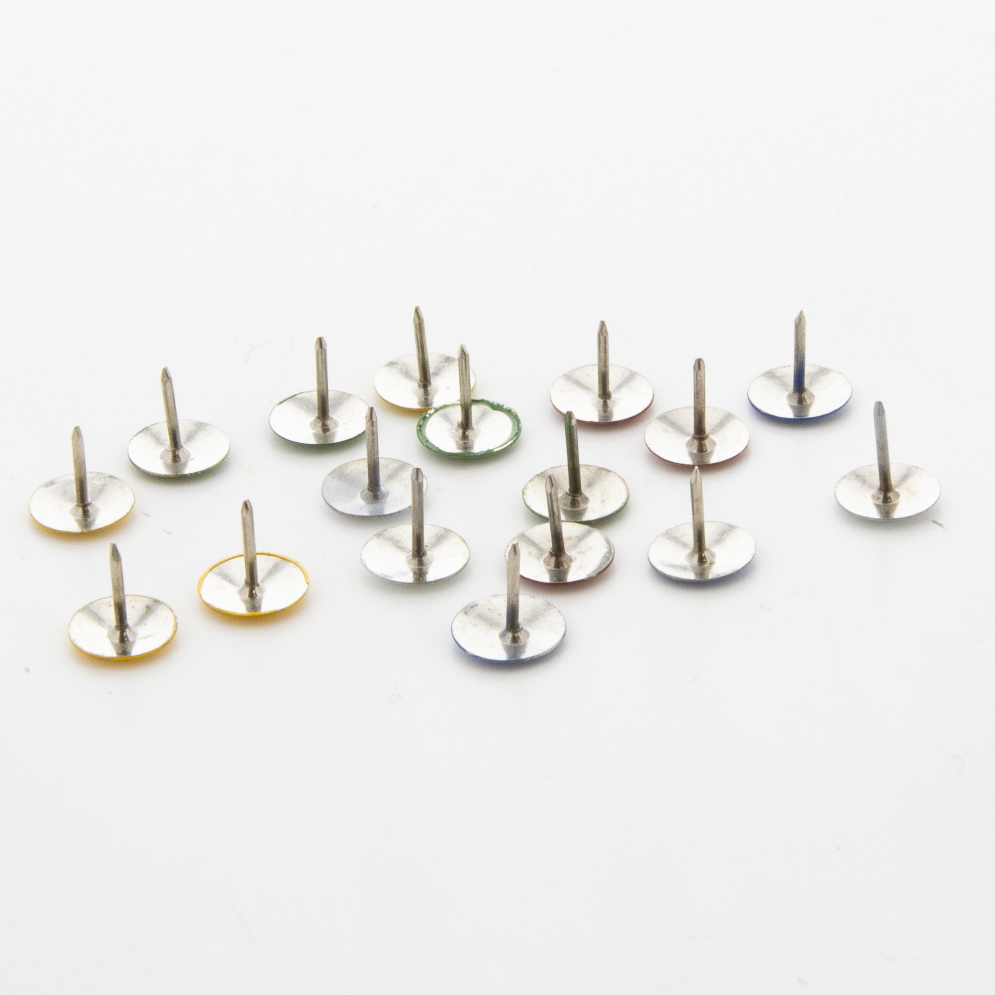 Assorted Color Thumb Tacks, 150 Count, Reusable Push Pins
