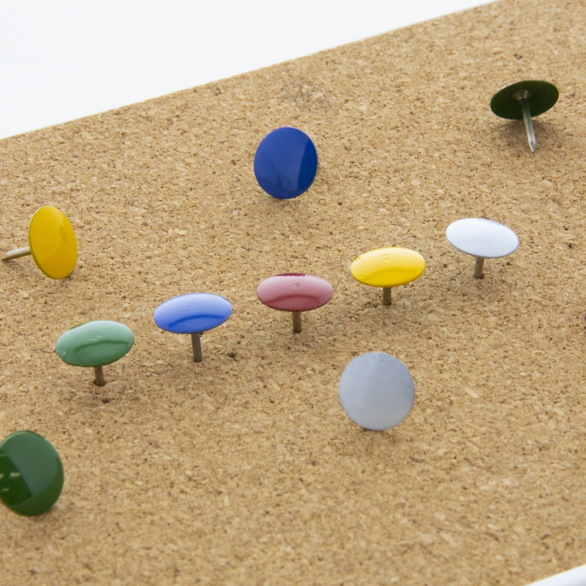 Assorted Color Thumb Tacks, 150 Count, Reusable Push Pins