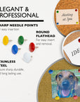 Thumb Tack Assorted Color (150/Pack)