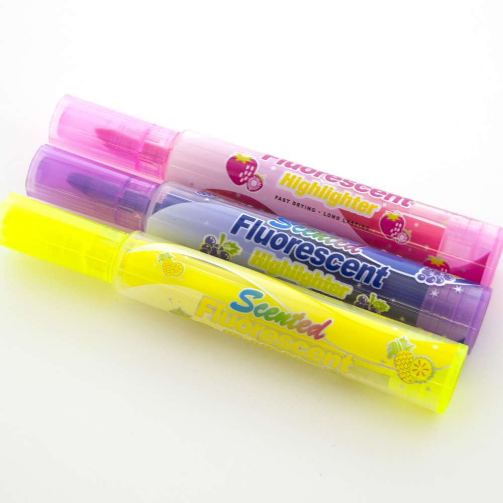 Fruit Scented Mini Highlighters