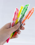 Pen Style Fluorescent Color Liquid Highlighters (4/Pack)