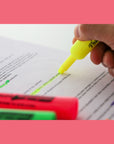 Desk Style Fluorescent Highlighters (3/Pack)