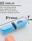 Mini Desk Style Pastel Highlighters (4/Pack)