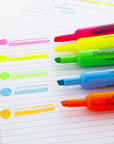 Desk Style Fluorescent Highlighters (12/Box)
