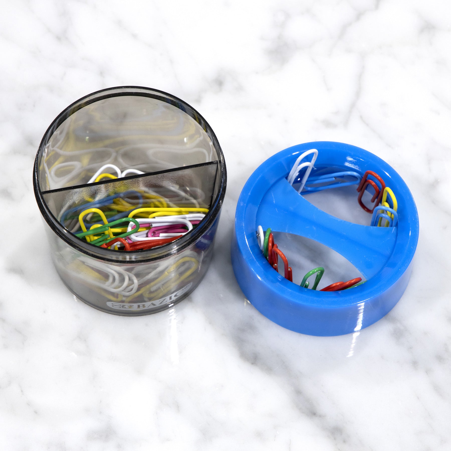 Magnetic Paper Clip Holder with 50 Clips