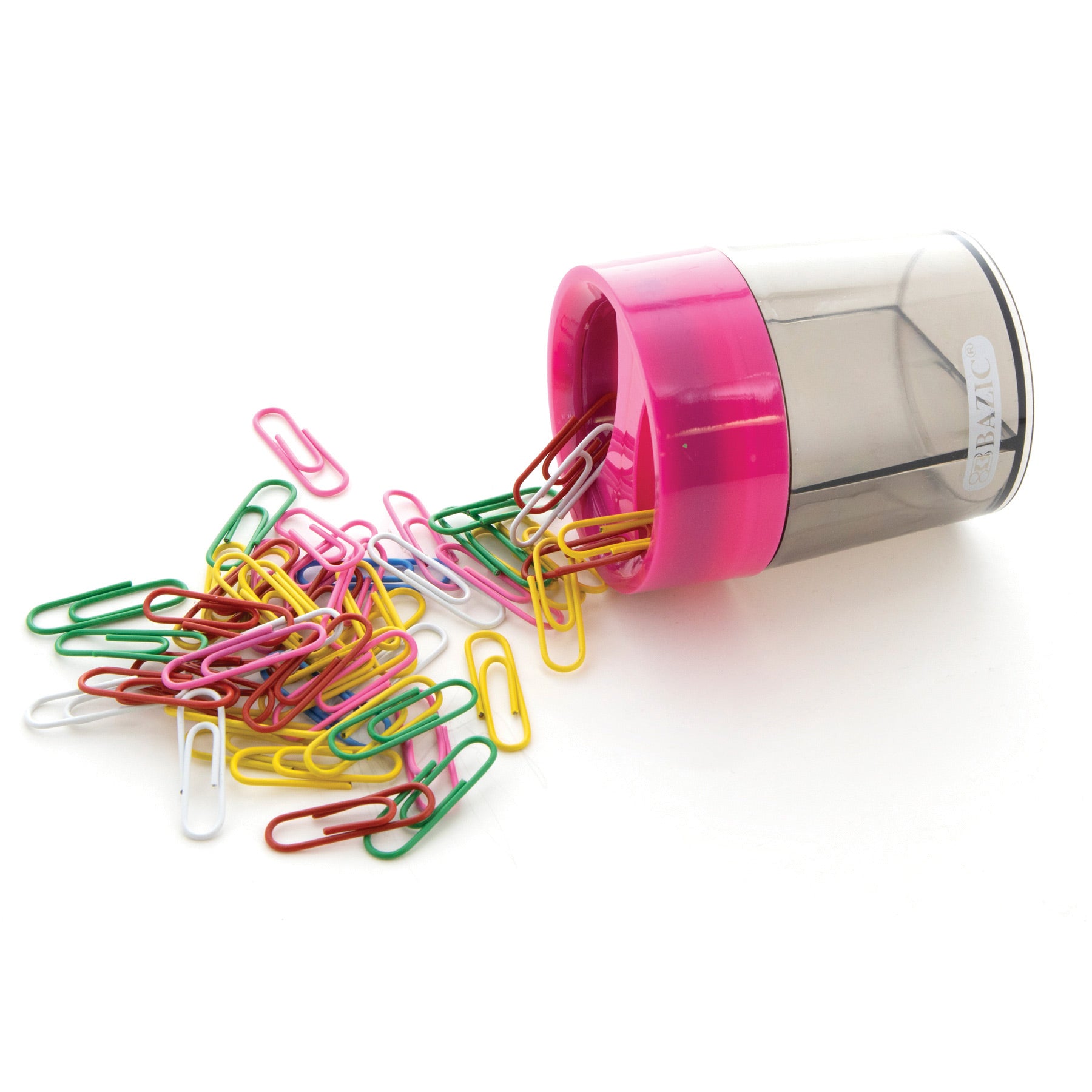 Magnetic Paper Clip Holder with 50 Clips