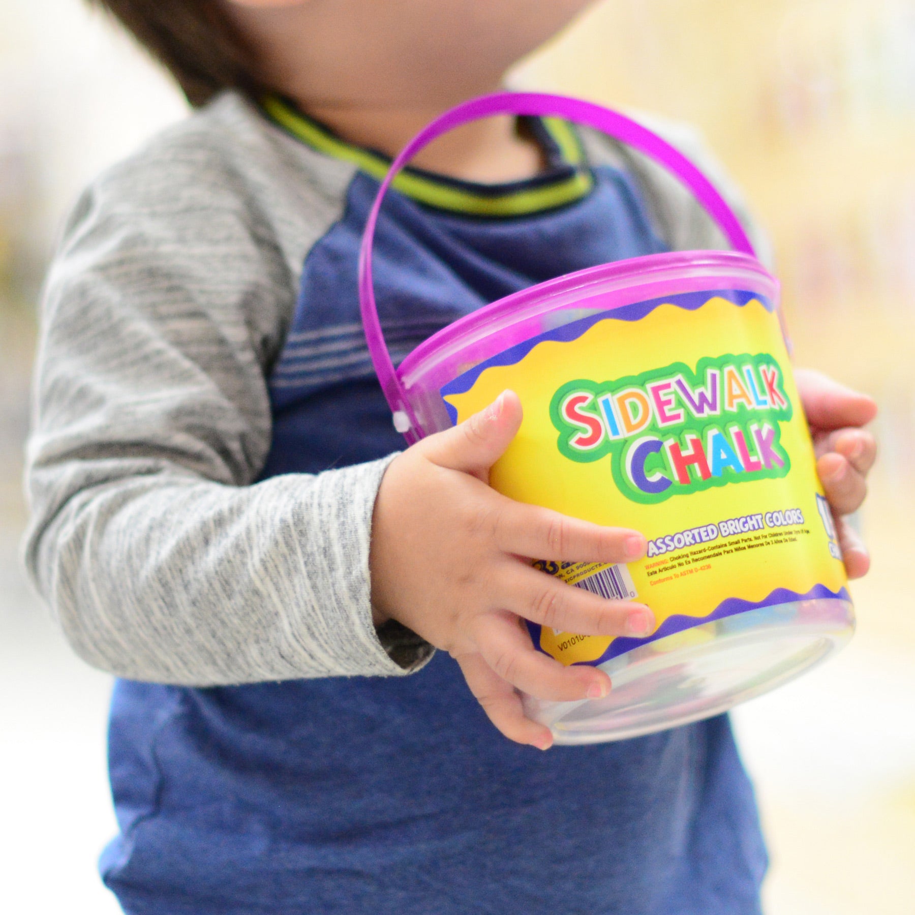 Jumbo Sidewalk Chalk, 15 Count Bucket