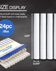 Dustless White Chalk (24/Pack)