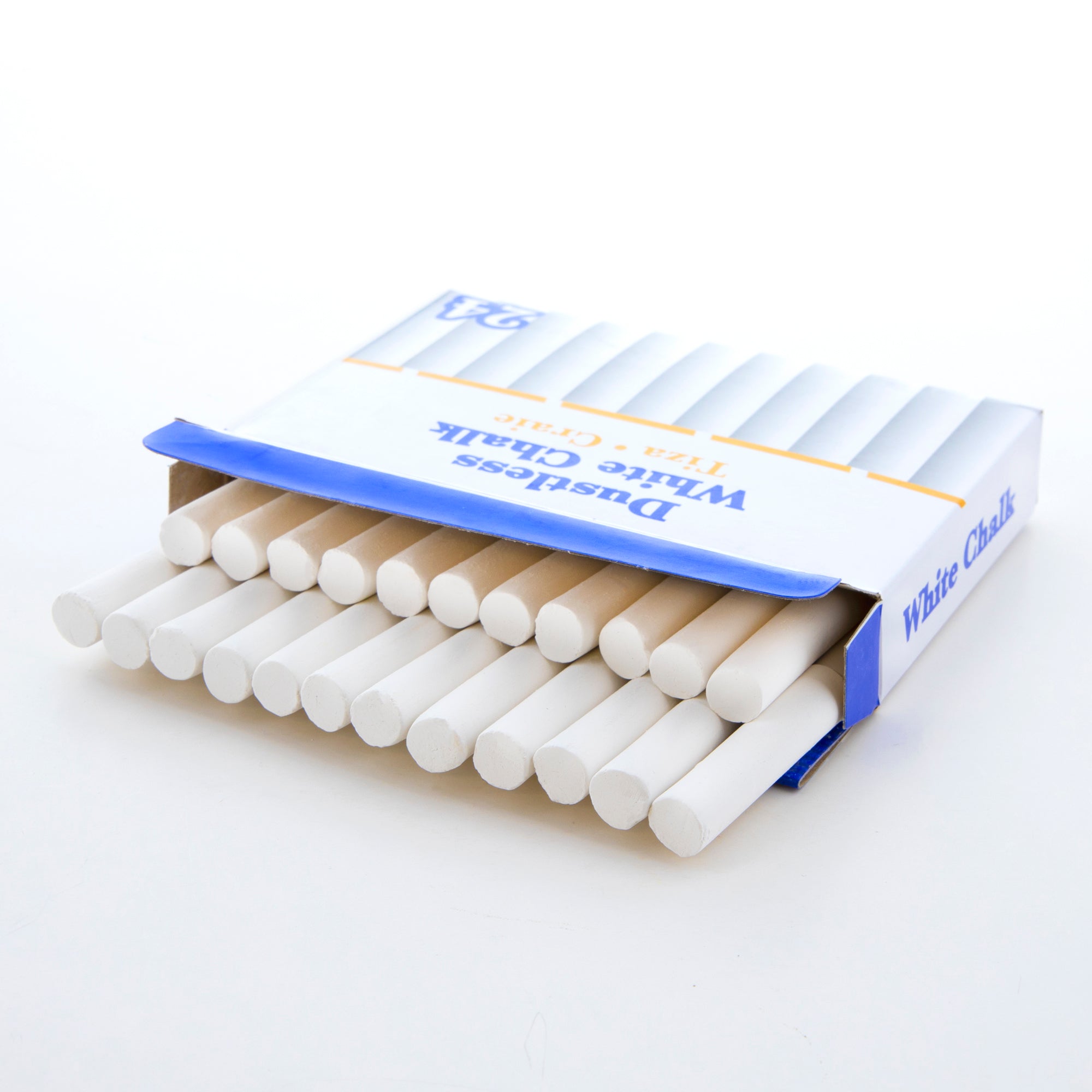 chalk cigarettes Bazic Dustless White Chalk (24/Box) BOX