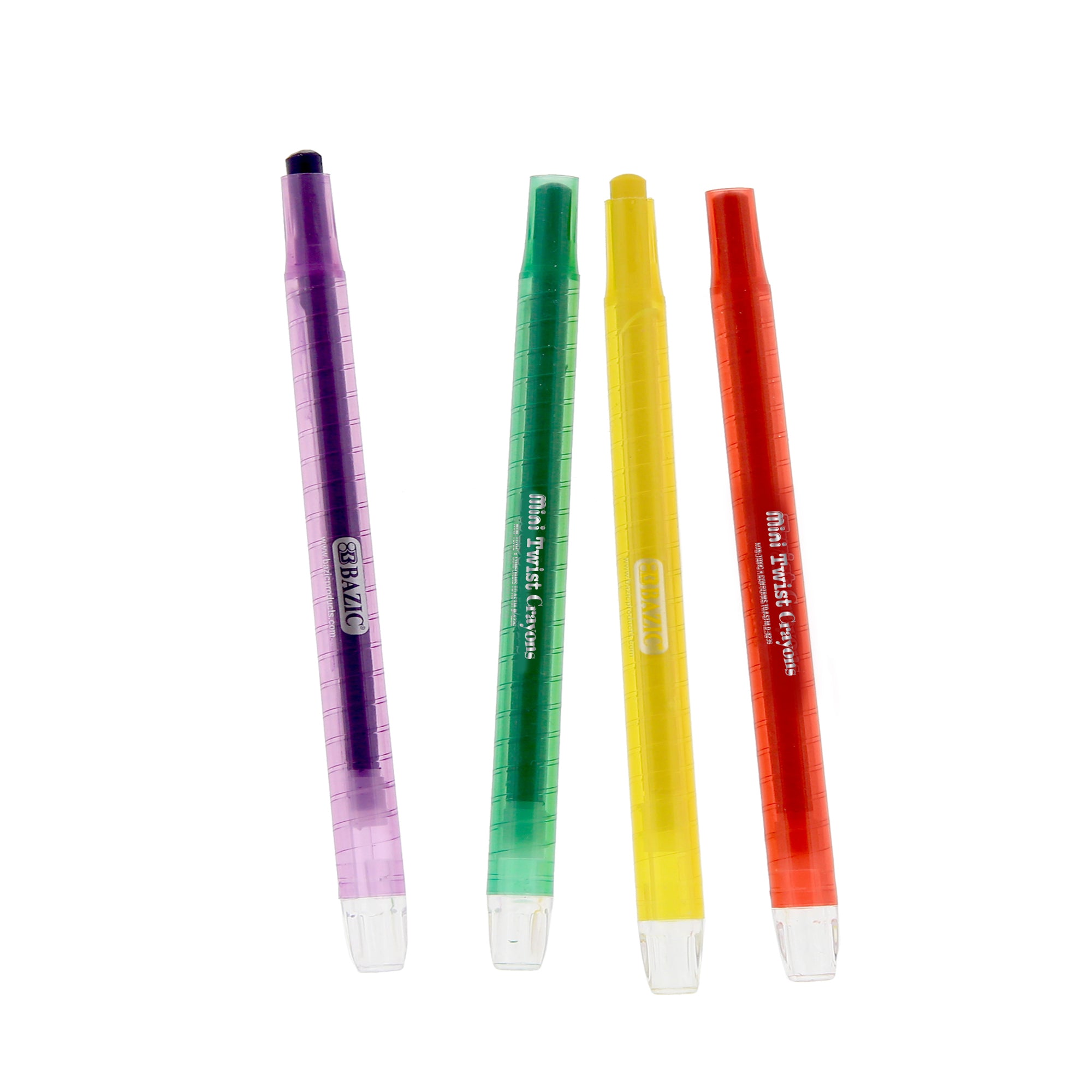 10 Color Twist-Up Crayons, Paraffin Wax Crayons